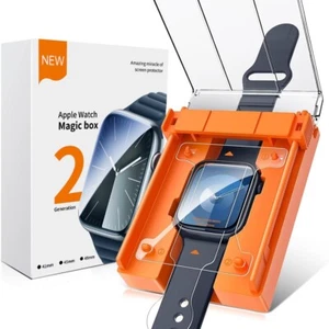 Displayschutzfolie für Apple Watch Series 9/8/7 40/41/44/45/49MM 2x Keramikfolie - Zdjęcie 1 z 8