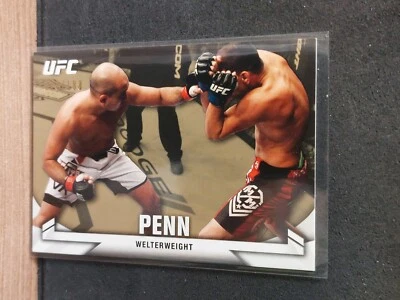 BJ Penn #8 2013 Topps UFC Knockout Gold #028/188 - Image 1 of 2
