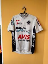 Rare vintage 90s colnago  team Gillette Mach3 nike cycling jersey size 3 shirt