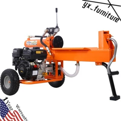 Log Splitter Portable 20 Ton Auto Return Ram System Gear Pump 7HP Engine EPA - Image 1 of 4