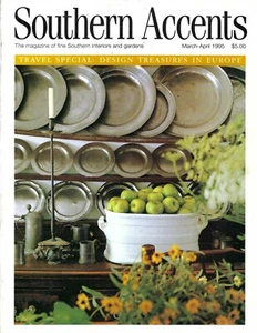 Southern Accents Magazine of Fine Sothern Interiors and Gardens March April 1995 - Picture 1 of 2