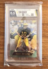 Tom Brady 2000 Press Pass Reflectors Rookie SP /500 #R37 Patriots HGA 8.5