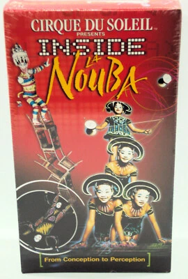 INSIDE LA NOUBA CIRQUE DU SOLEIL New VHS Highlights and Interviews 1999 OOP Tape - Image 1 of 4