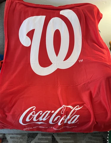NEW Washington Nationals MLB 2021 Giveaway Blanket from 9/19/21 Cover