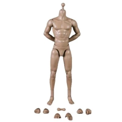 1/6 Male Action Figure Body 12'' Flexible Seamless Strong Muscle Soldier MB004 - Image 1 of 4