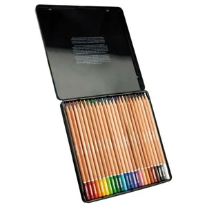WHSmith Watercolour Colouring Assorted Quality Pencils Pre Sharpened Pack Of 24