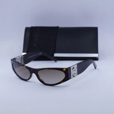 Nuevas gafas de sol Givenchy GV40055I 52F brillantes oscuras habana/marrón 58-16-125 Foto 1 de 4