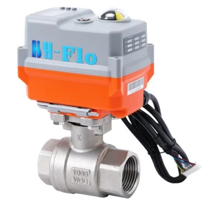 3/4" 4-20ma 24VAC/DC Proportional Integral Motorized Control Electrical Valve - Picture 1 of 6