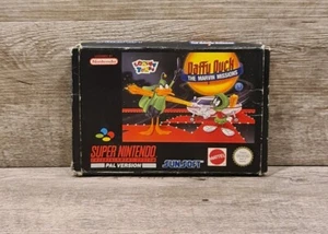 Daffy Duck The Marvin Missions SNES Game in box with manual - Picture 1 of 1