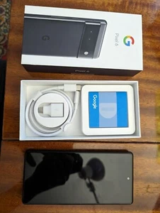 Google Pixel 6 - 128GB - Stormy Black (Unlocked) (CA) - Afbeelding 1 van 6