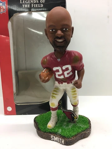 2002 EMMITT SMITH  LEGENDS OF THE FIELD BOBBLEHEAD ARIZONA CARDINALS  / 5000 Cover