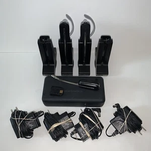 Auriculares y estaciones de carga Plantronics Savi W440-M negros con gancho para la oreja - ¡Leer! - Imagen 1 de 15