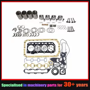 4TNV88 Engine Overhaul Rebuild Kit Fits For Takeuchi TB53FR TB145 TB153FR TB250 - Picture 1 of 10