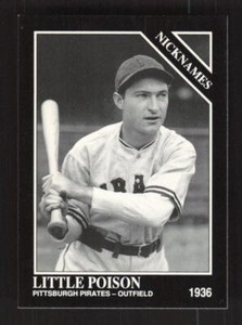 1992 Conlon Collection TSN   Lloyd Waner #562 Pittsburgh Pirates
