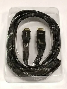Deluxe HDMI Braided Cable Cord for XBOX ONE 360 PS3 PS4 SWITCH HDTV 10ft - Picture 1 of 1