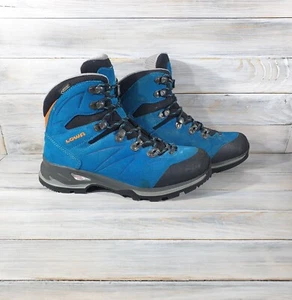 Lowa Badia GTX Ws Gore-Tex Damen Trekking Wanderschuhe türkis/mandarin - Bild 1 von 24