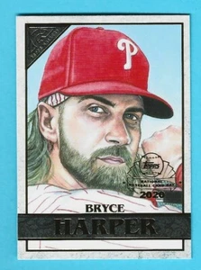 2020 Topps Gallery Preview (from Chrome) Bryce Harper Phillies #GP-6 - Imagen 1 de 2