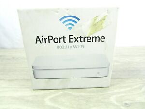 Apple Airport Extreme 802.11N Wi-Fi A1408 Wireless Router White Open Box