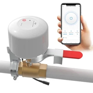 WIFI Smart Wasserventil Absperrwerkzeug Automatische Fernbedienung Ein und Aus Elek... - Bild 1 von 9