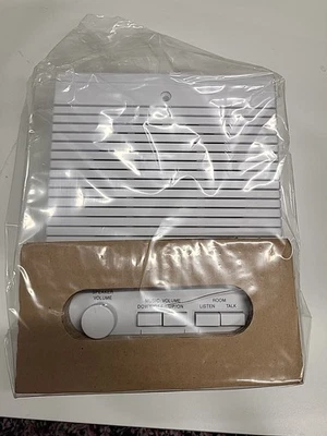 NEW Open Box M&S NW65RS Music Intercom Speaker 6” X 8” White Outdoor Remote Scan - Image 1 of 3