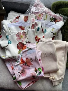 Ted Baker Baby Girls Brundle (2 Dresses, short set and Jogger Set) 3-4 Y 6 items - Picture 1 of 11