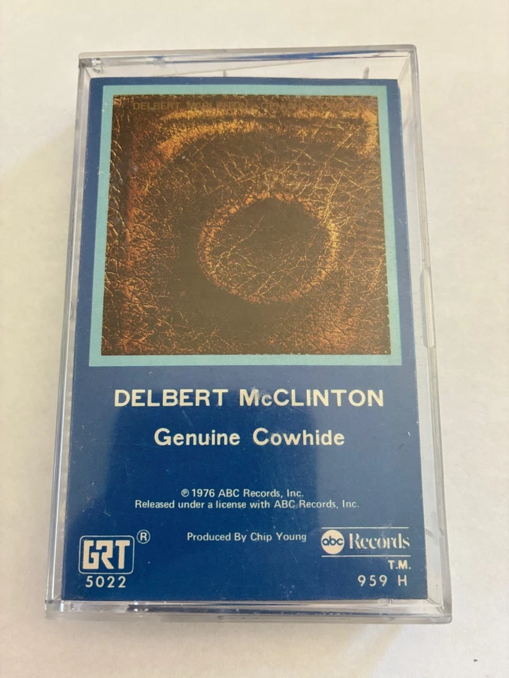 Delbert McClinton - Genuine Cowhide Cassette - Image 1 of 1