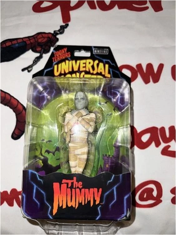 Figura de acción NECA Universal Monsters Toony Terrors Mummy escala 6" Foto 1 de 1