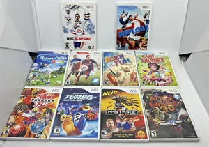 Wii Games Bundle Lot - 10 games, ALL TESTED - FREE SHIPPING - Picture 1 of 10