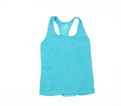 Asics Women's Blue Racerback Tank Top M Athletic - Image 1 of 4