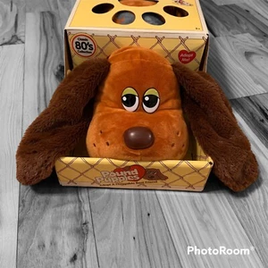Pound Puppies Classic Brown Puppy Extra Long & Fuzzy Ears Stuffed Plush* - Picture 1 of 2