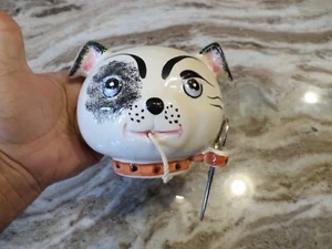 Vintage beautiful puppy dog Made in England String Holder MINT RARE - Picture 1 of 9