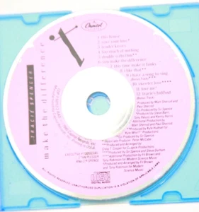 Tracie Spencer Make The Difference Music CD 1990 Capitol Records Love Me BB311 - Picture 1 of 4