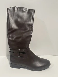 BOTAS MUJER STYLE & CO KINDELLP PUNTA CERRADA CHOCOLATE TALLA 5.5 - Imagen 1 de 6