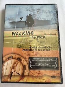 Walking the West DVD 2600 Miles from Mexico to Canada (DVD) Brand New