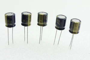 Cantidad 5 Condensador Electrolítico Aluminio Panasonic 33uF 100 V ± 20% EEUFC2A330 - Imagen 1 de 13