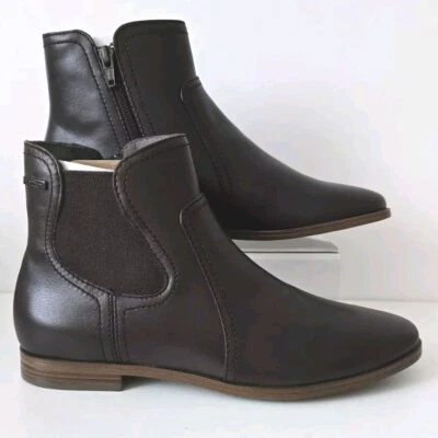 ROCKPORT WOMENS Ankle Boots PERPETUA Chelsea CI9392 BROWN Size UK 6 EU 39.5 NEW - Image 1 of 4