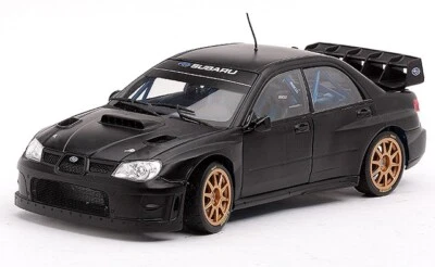 Vitesse 1/43 Subaru Impreza WRC-07 STI 2007 Flat Black Rally Racing Model Car - Image 1 of 4
