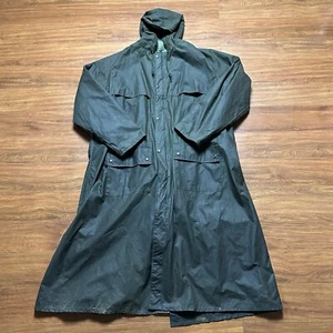 De Colección Jamieson’s Gabardina Encerada L Sudadera con Capucha Mezcla de Lana Forrada Chaqueta de Lluvia Inglaterra - Imagen 1 de 19