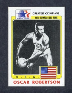 Oscar Robertson Basketball USA Men's Team Olympic GOLD Medal Champion Topps Card - Picture 1 of 2