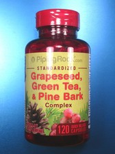 120 Kapseln 750 mg Antioxidantien aus - Grünem Tee - Traubenkernen - Pinienrinde