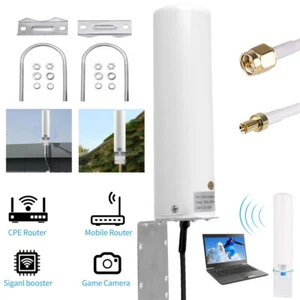 LTE Antenne 4G Signalverstärker-Antenne 10-12DBi mit Dual SMA Stecker Außen - Bild 1 von 12