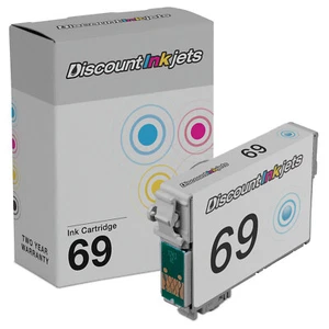 Reman T069220 69 for EPSON CYAN Inkjet Cartridge Stylus C120 CX5000 NX400 CX9475 - Picture 1 of 7