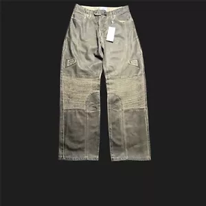 Revice Black Baggy Waxed Jeans GT Jean Bronze Age NWT Size 27x33 New With Tags - Picture 1 of 12