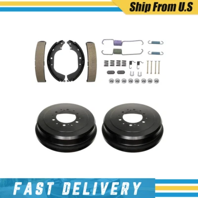 Kit de zapatas de freno de tambores traseros y herrajes para Toyota Tacoma 1998-1999 Foto 1 de 4