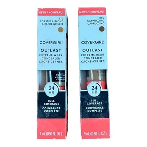 CoverGirl Outlast Extreme Wear Concealer - Full Cappuccino & Toasted Almond - Picture 1 of 7