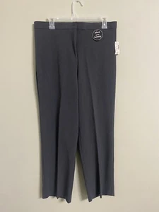 DRESS BARN Women's Tummy Control Business Casual Pants 12 Short Grey NEW NWT - Picture 1 of 7