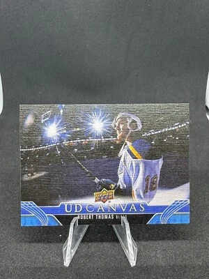 2023-24 Upper Deck UD Canvas Robert Thomas St. Louis Blues #C190 - Image 1 of 2