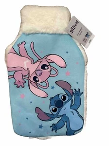 Botella de agua caliente Disney Stitch & Angel 1,7 litros y cubierta nueva con etiquetas - Imagen 1 de 3
