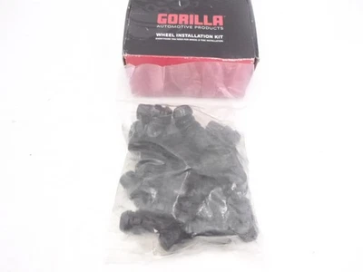 24件装大猩猩71644NBC车轮系统锁6凸耳14毫米x1.50橡子带锁钥匙 — 第 1/3 张图片