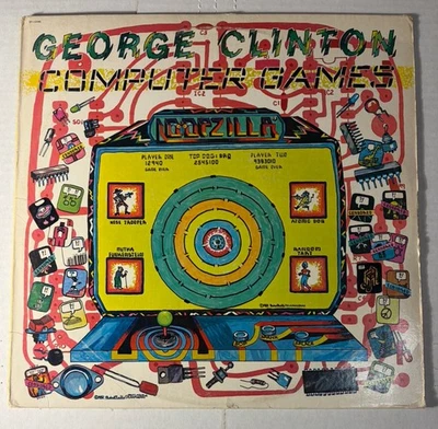Джордж Клинтон - компьютерные игры (1982 - Capitol Records) 12" LP - Изображение 1 из 4